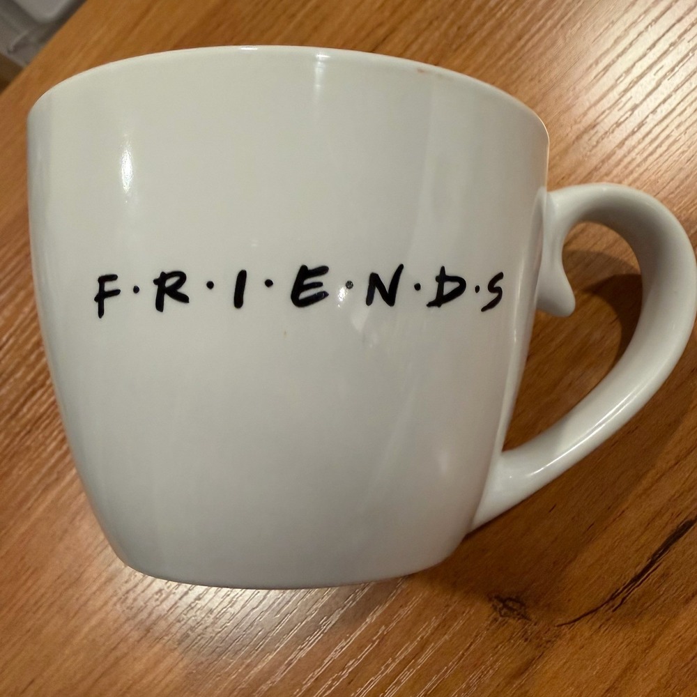 Central Perk Ceramic Coffee Mug Friends TV Show 10 Oz. Large White
